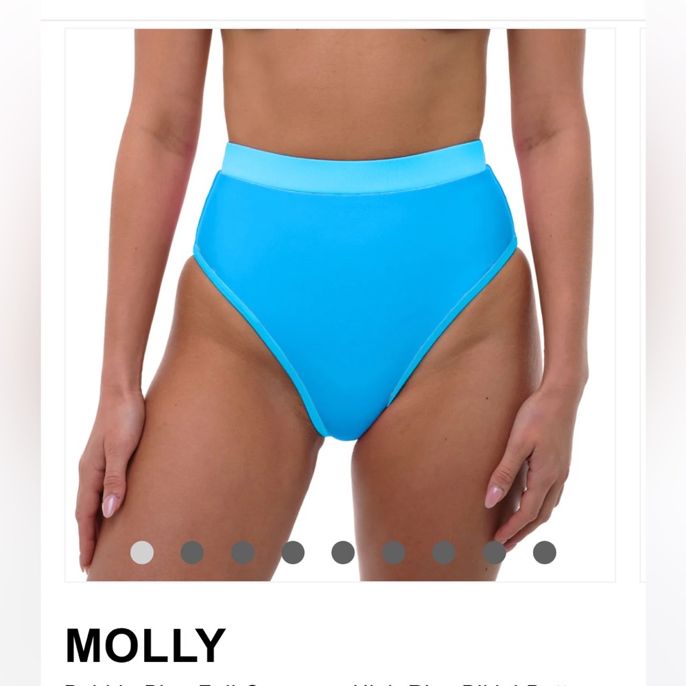 93 Play Street MOLLY High-rise Bikini Bottoms